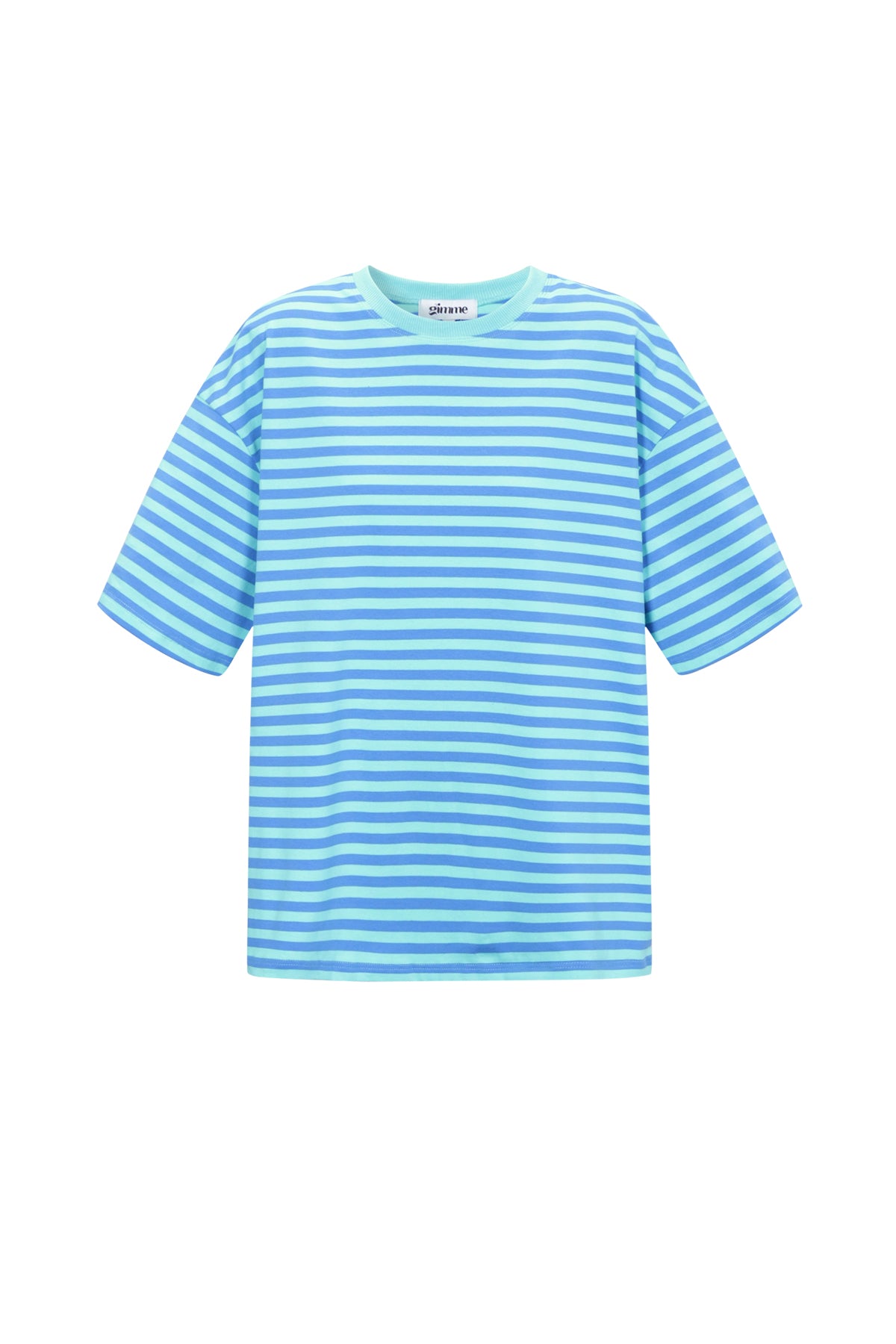 Le t-shirt rayé coloré