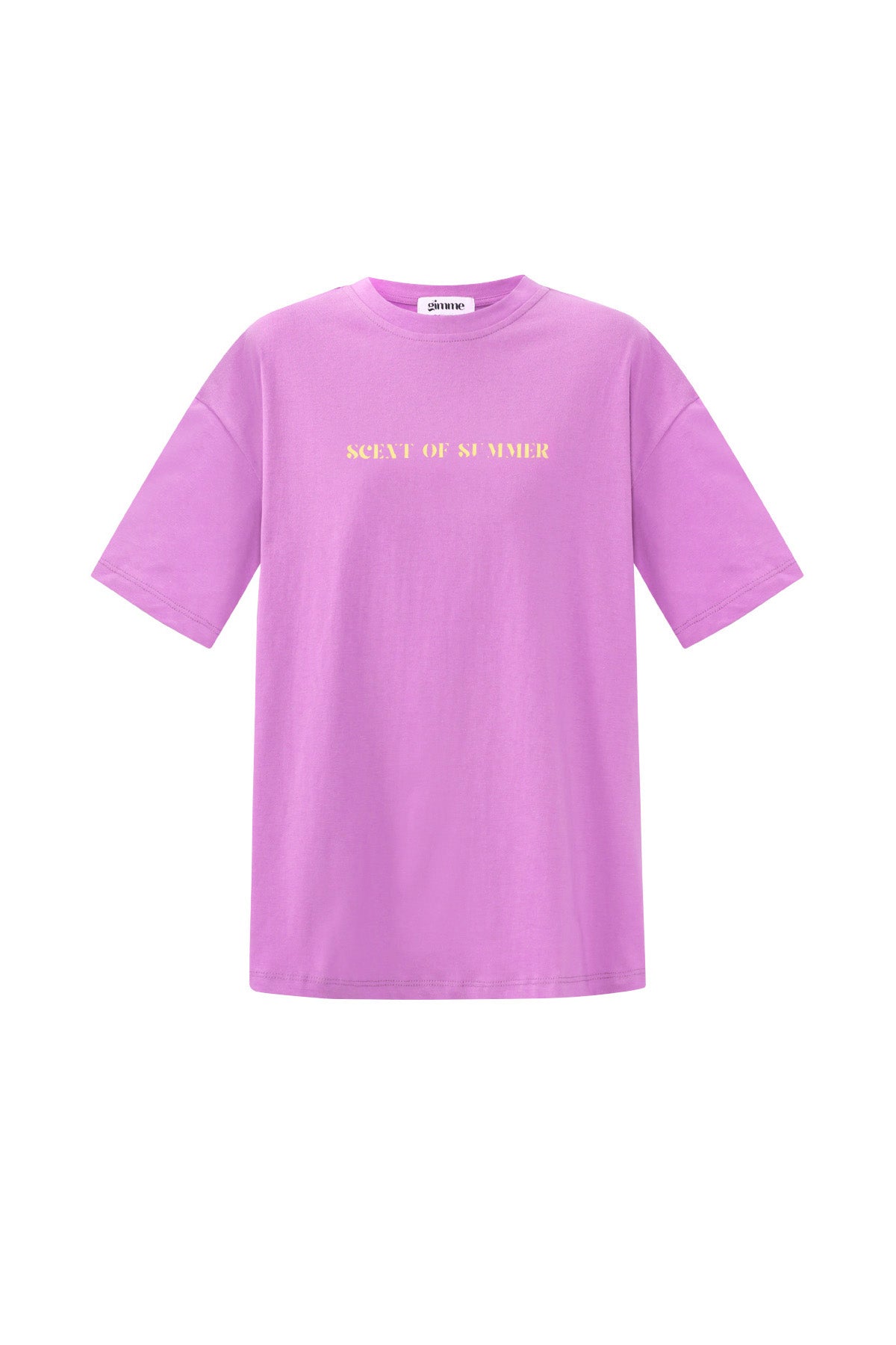 Coton T-shirt Femme Casual Lettres