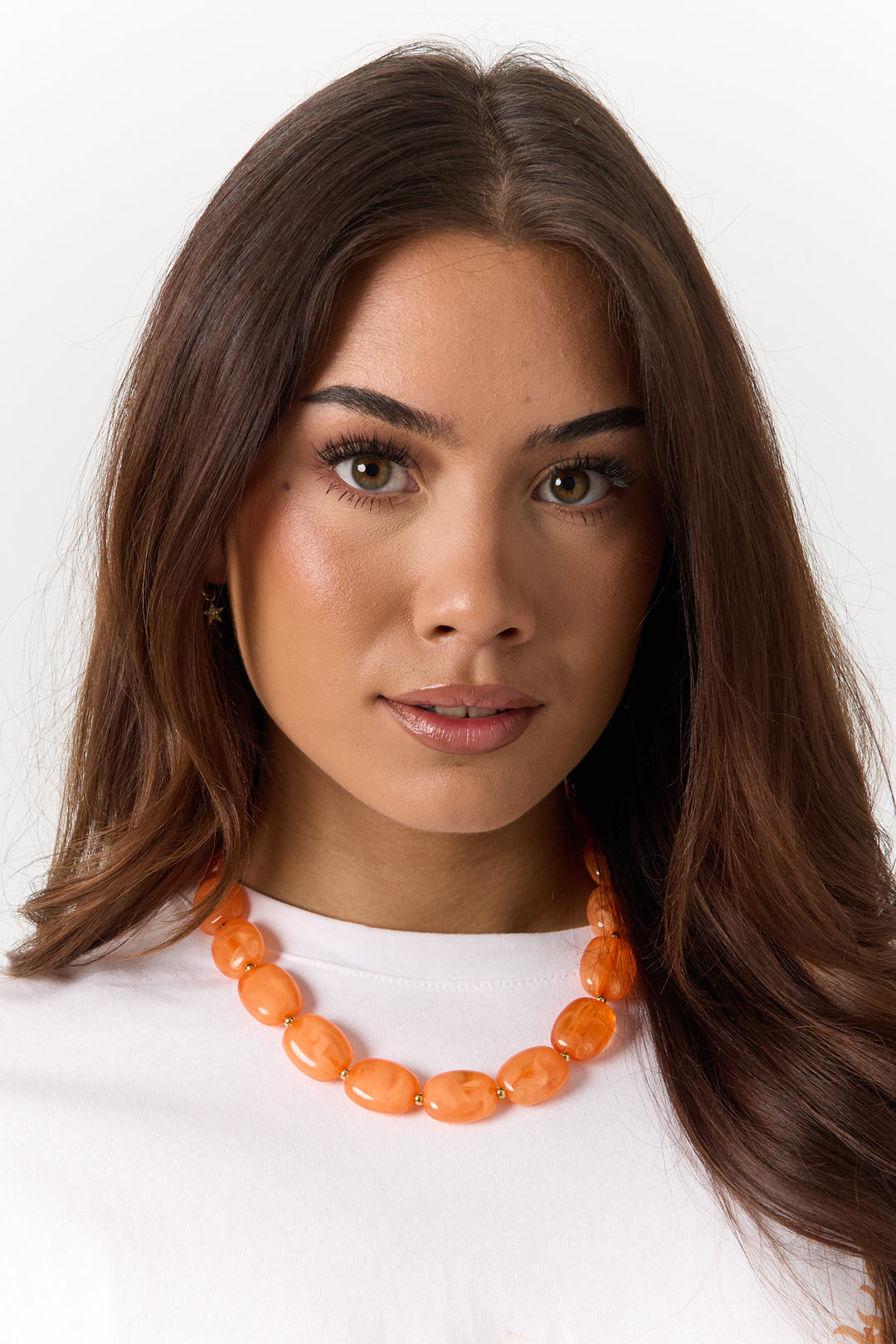 Collier de perles squovales