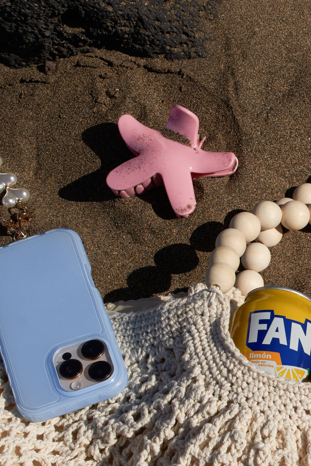 Pinces à cheveux en forme d'étoile de mer Accessoires quotidiens en plastique