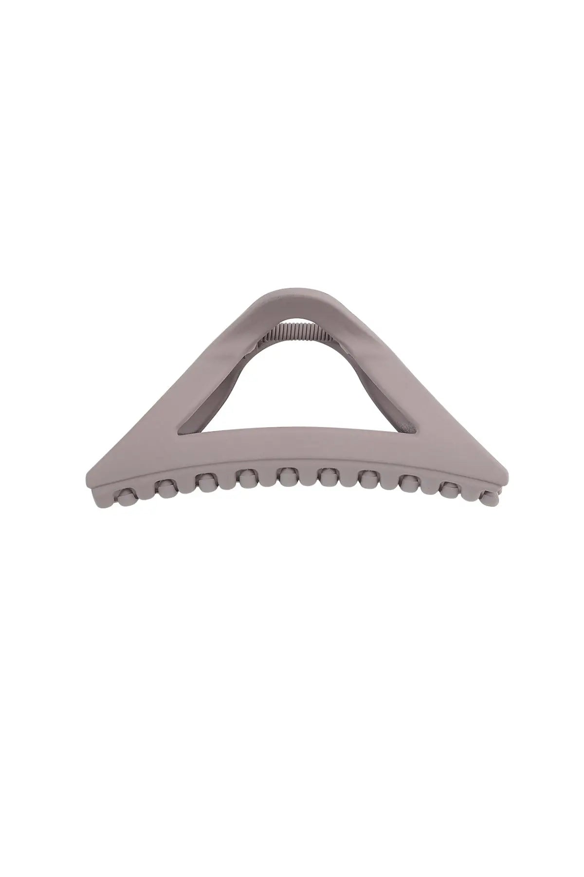 Barrette à cheveux triangle mat