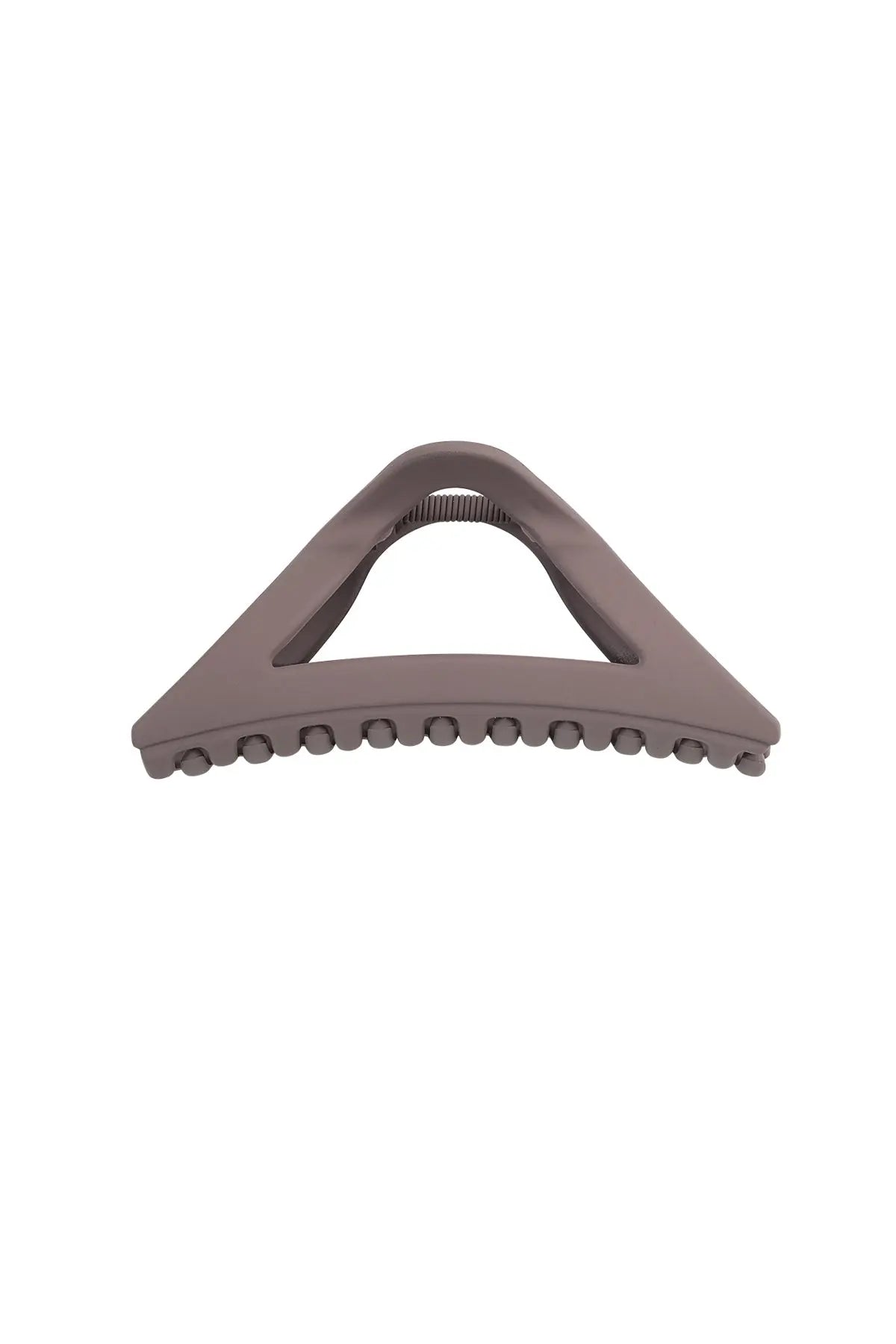 Barrette à cheveux triangle mat