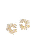 Boucles d'oreilles à tige en cuivre géométriques élégantes de Noël, série luxueuse, bijoux pour femmes