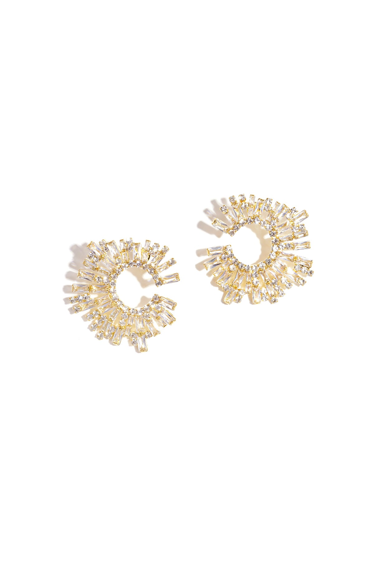Boucles d'oreilles à tige en cuivre géométriques élégantes de Noël, série luxueuse, bijoux pour femmes