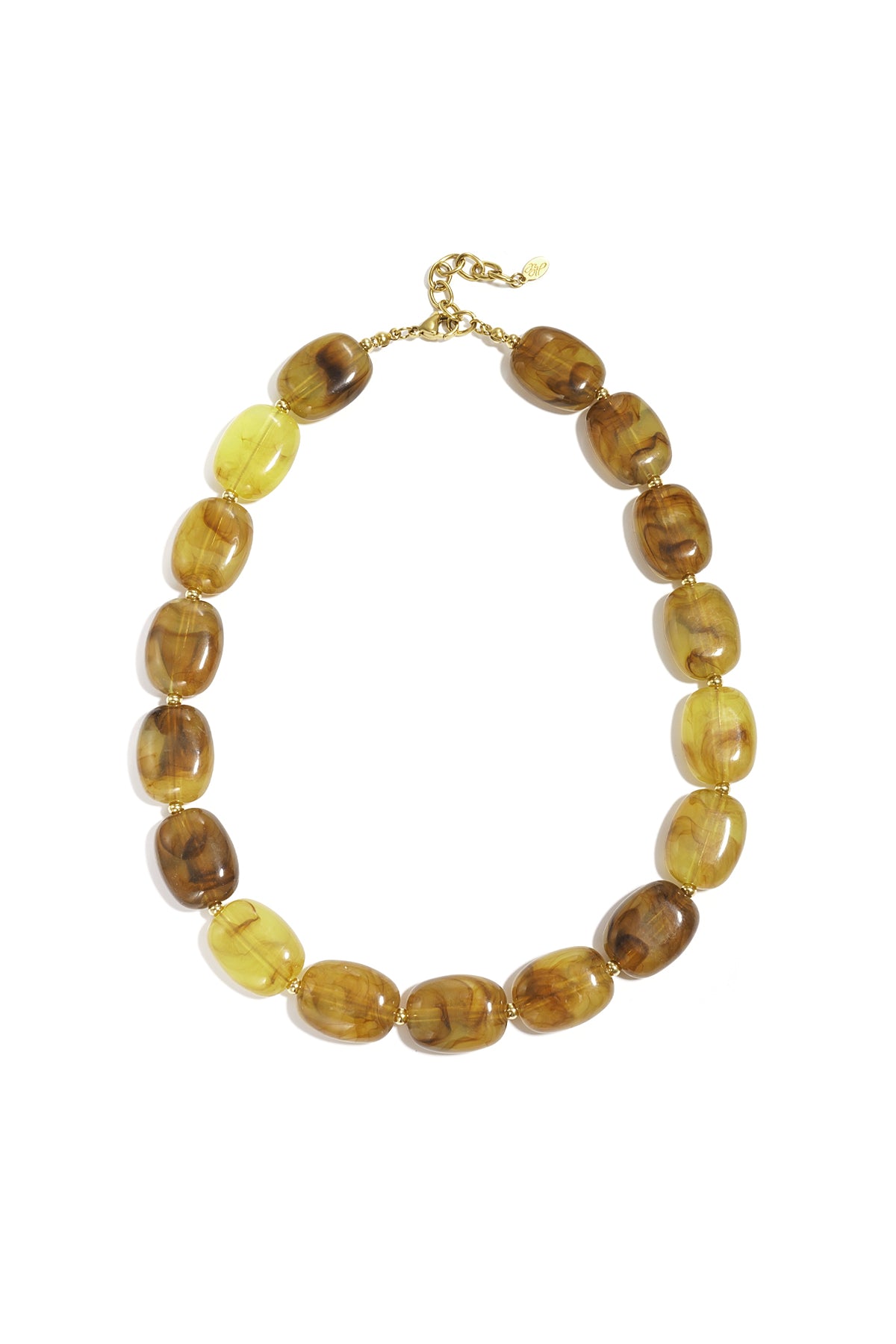 Collier de perles squovales