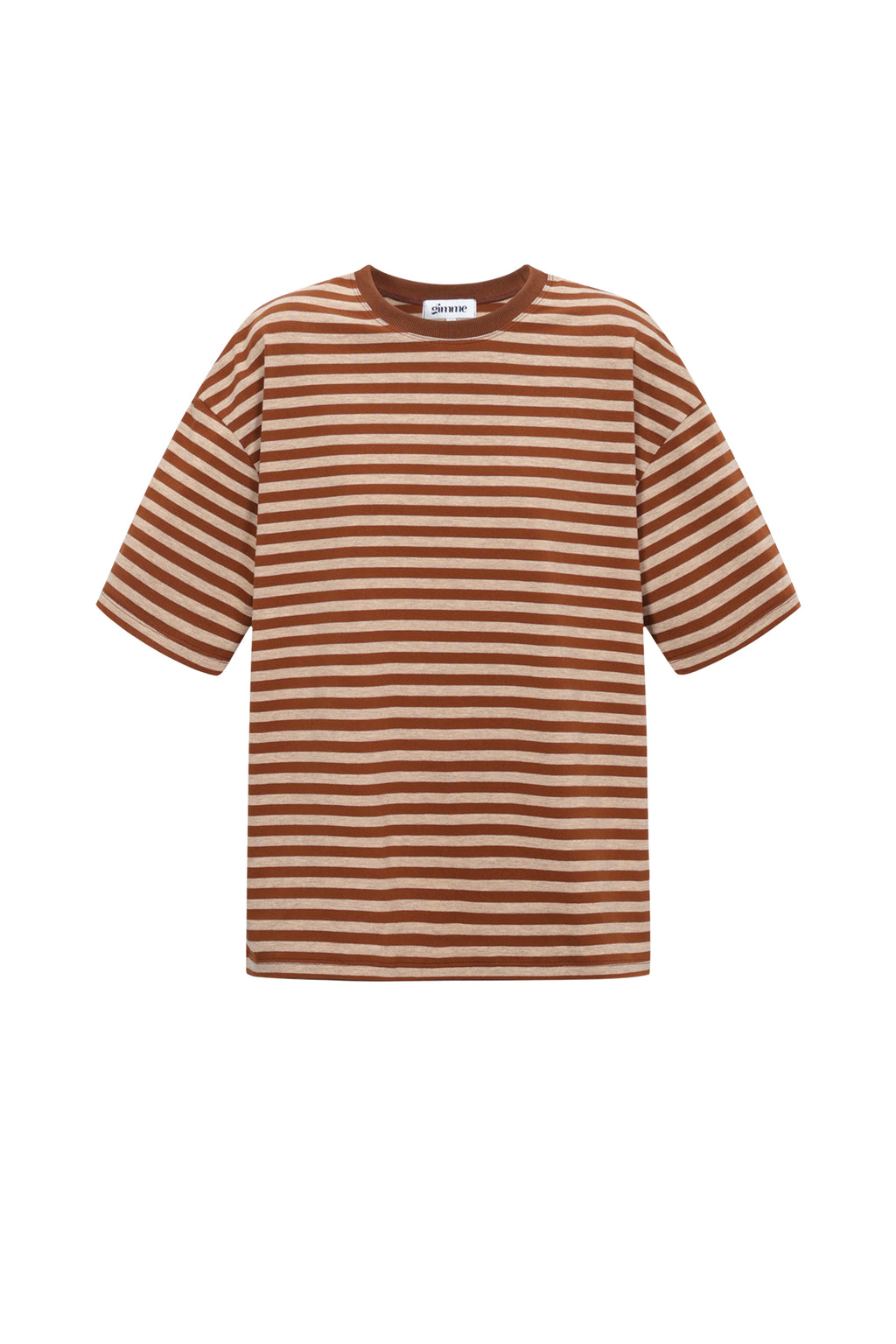 Le t-shirt rayé coloré