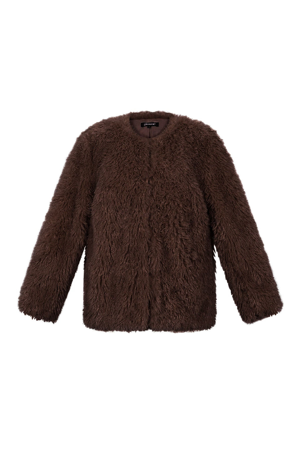 Manteau doux et duveteux