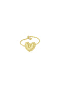 bague en forme de coeur - Apollodrop