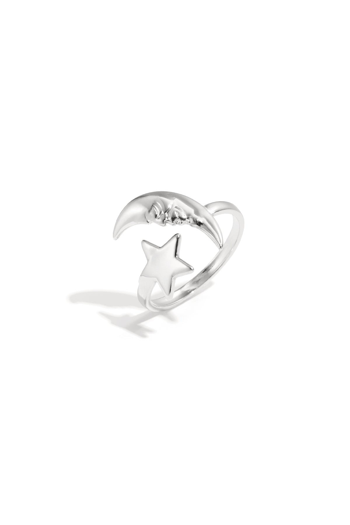 Bagues minimalistes en acier inoxydable Star Casual Daily Simple Series Bijoux pour femmes - Apollodrop