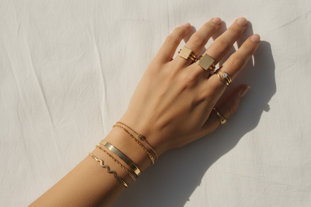 Bannière bijoux Zara