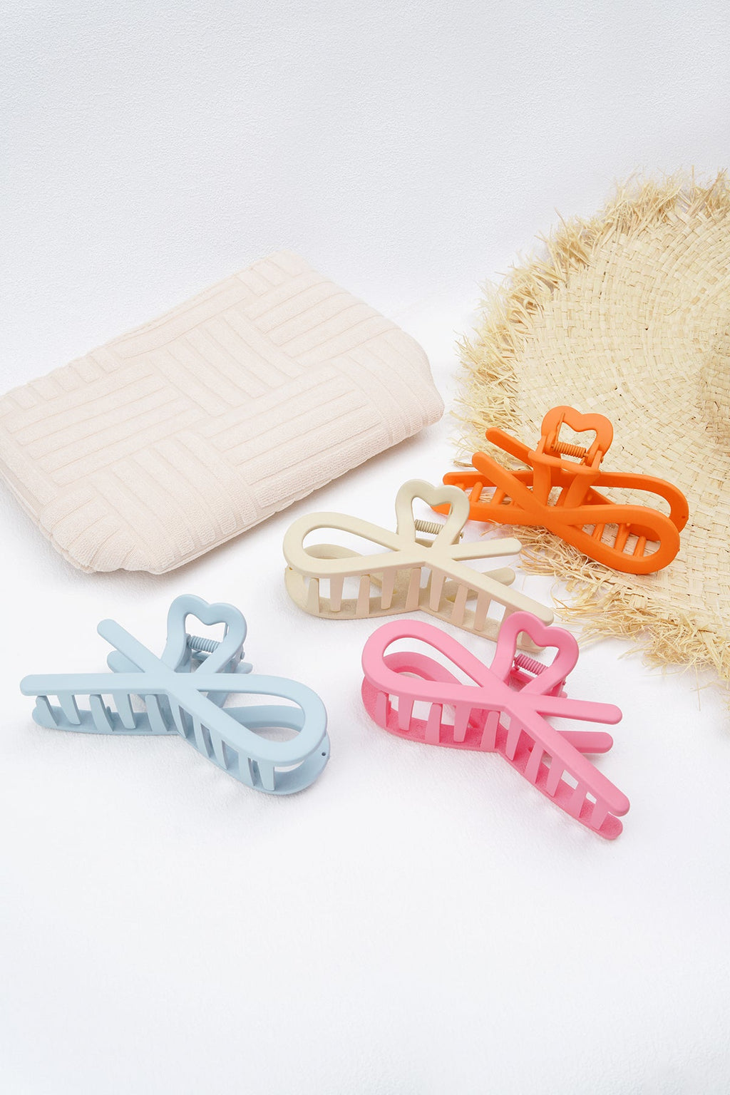 Barrette Cheveux Bouclés - Pince Plastique - Apollodrop