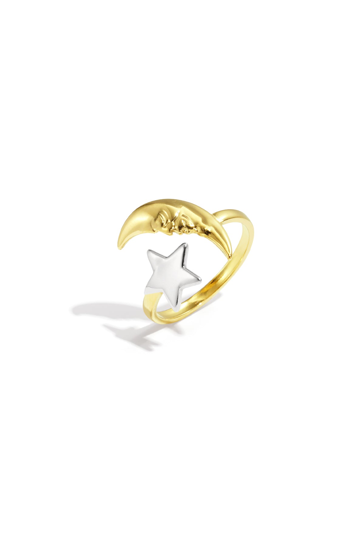 Bagues minimalistes en acier inoxydable Star Casual Daily Simple Series Bijoux pour femmes