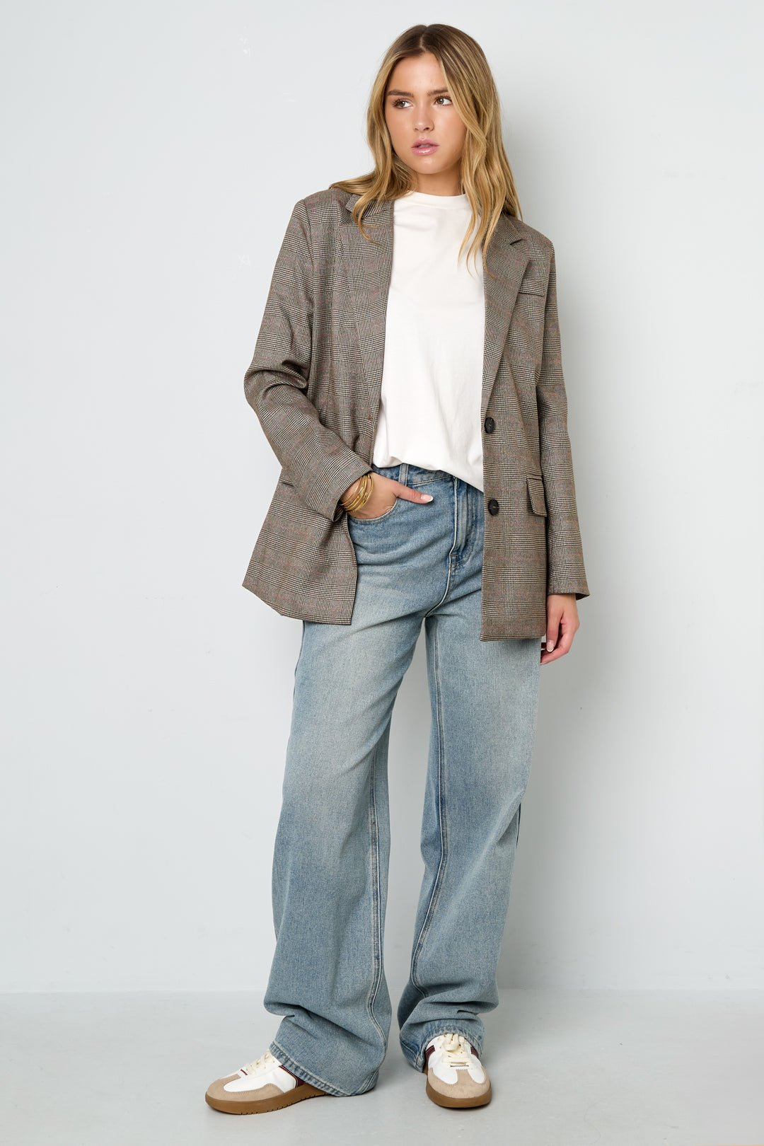 Blazer à carreaux - Apollodrop