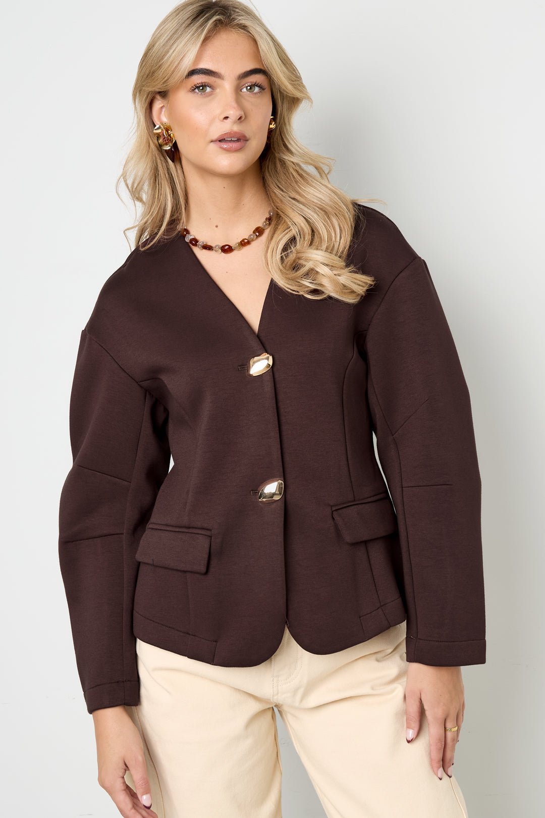 Blazer effet bondé - Apollodrop