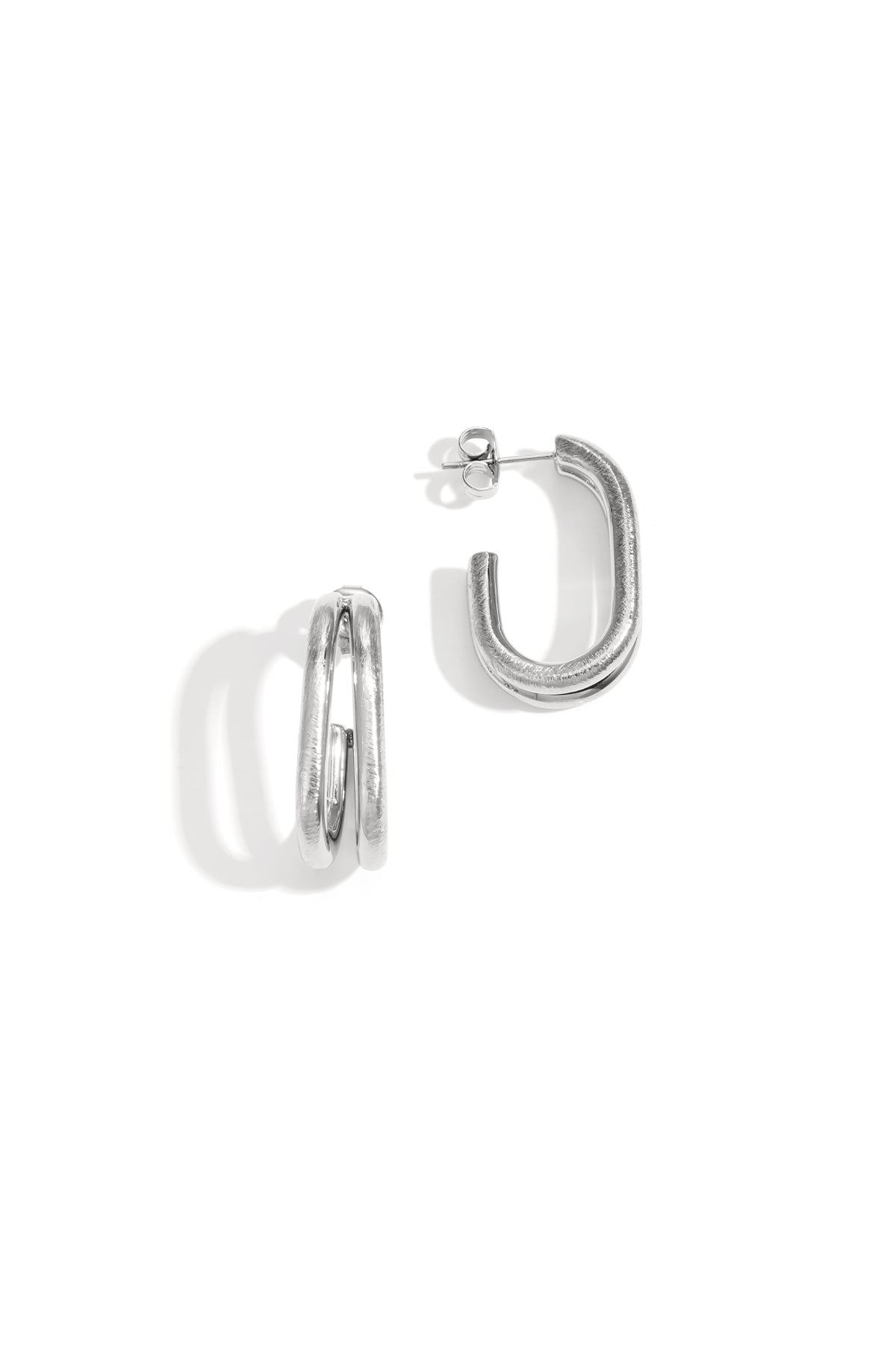 Boucles d'oreilles créoles lignes Casual - Apollodrop