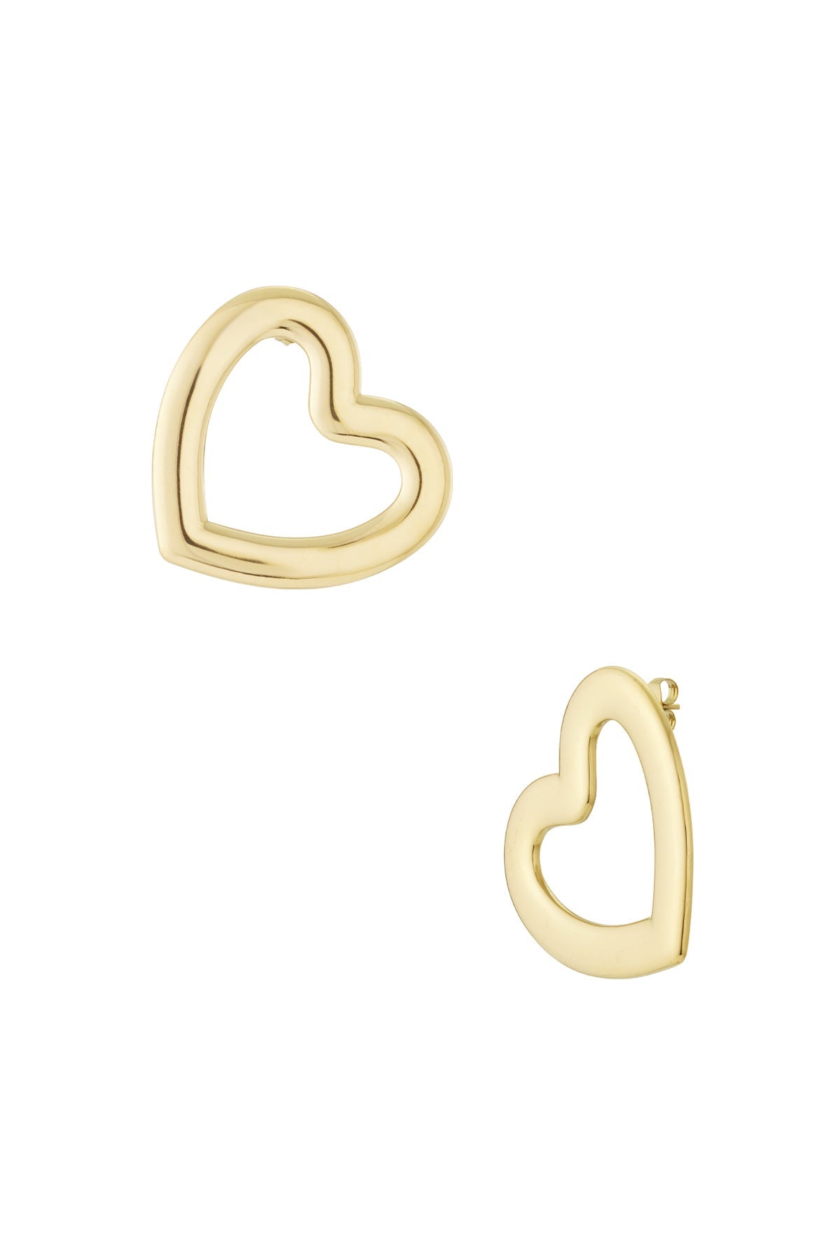 Boucles d'oreilles en forme de coeur - Apollodrop