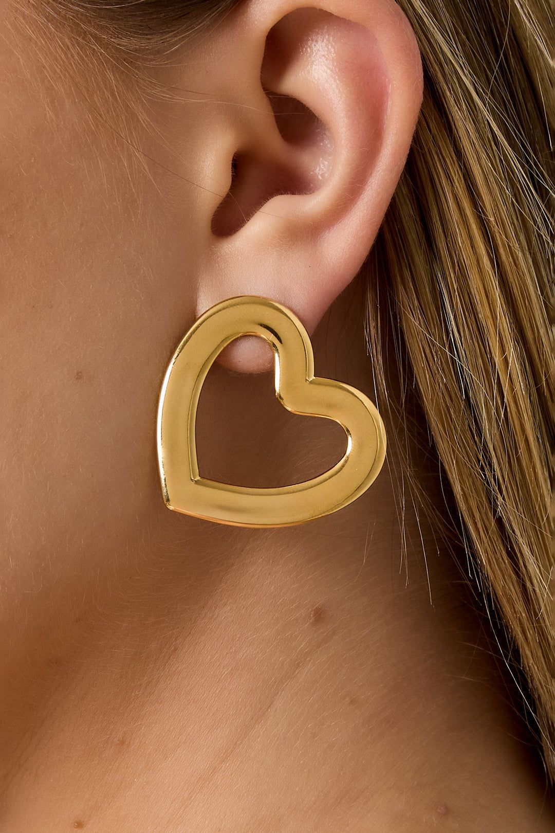 Boucles d'oreilles en forme de coeur - Apollodrop