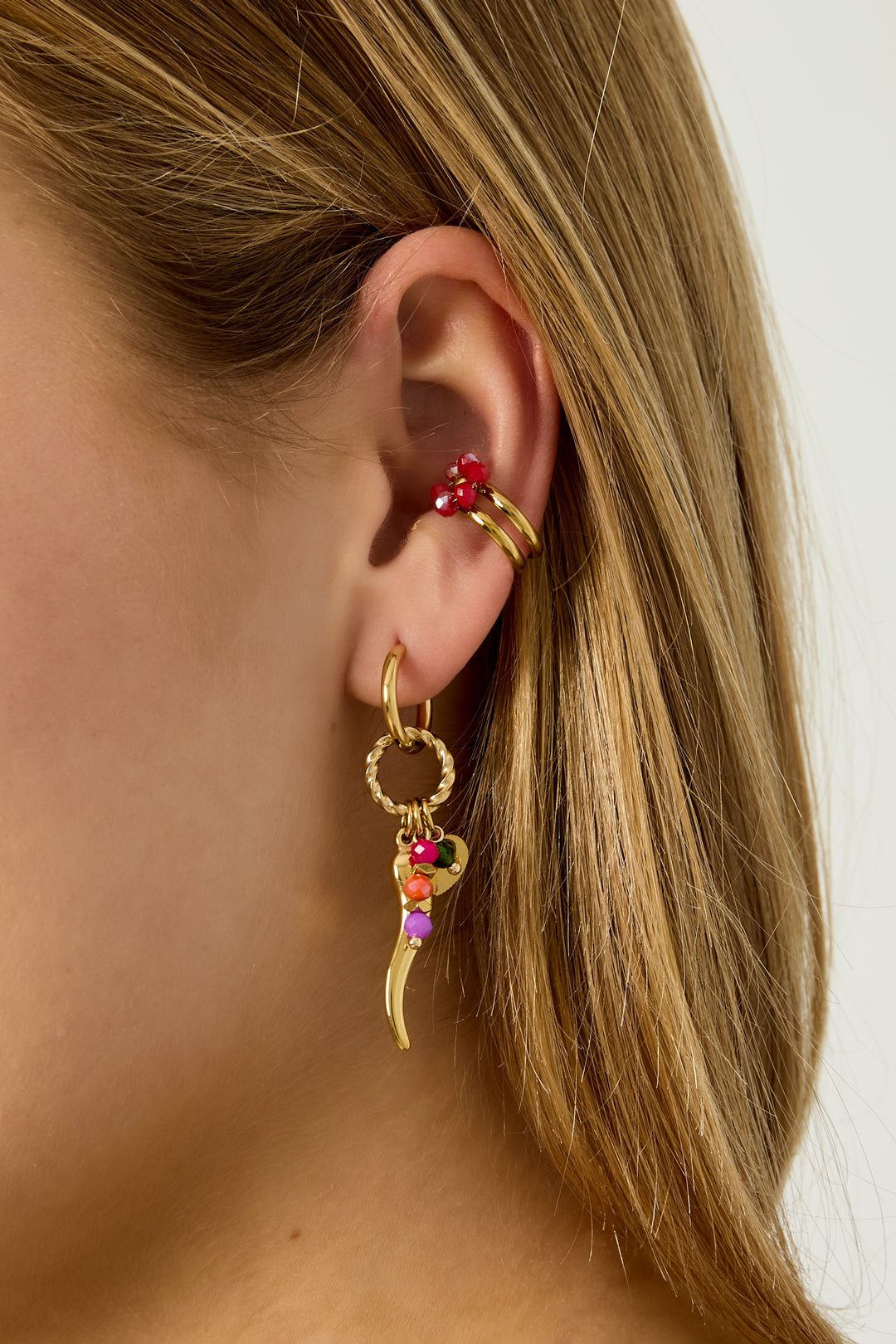 Boucles d'oreilles en forme de fleur - Apollodrop