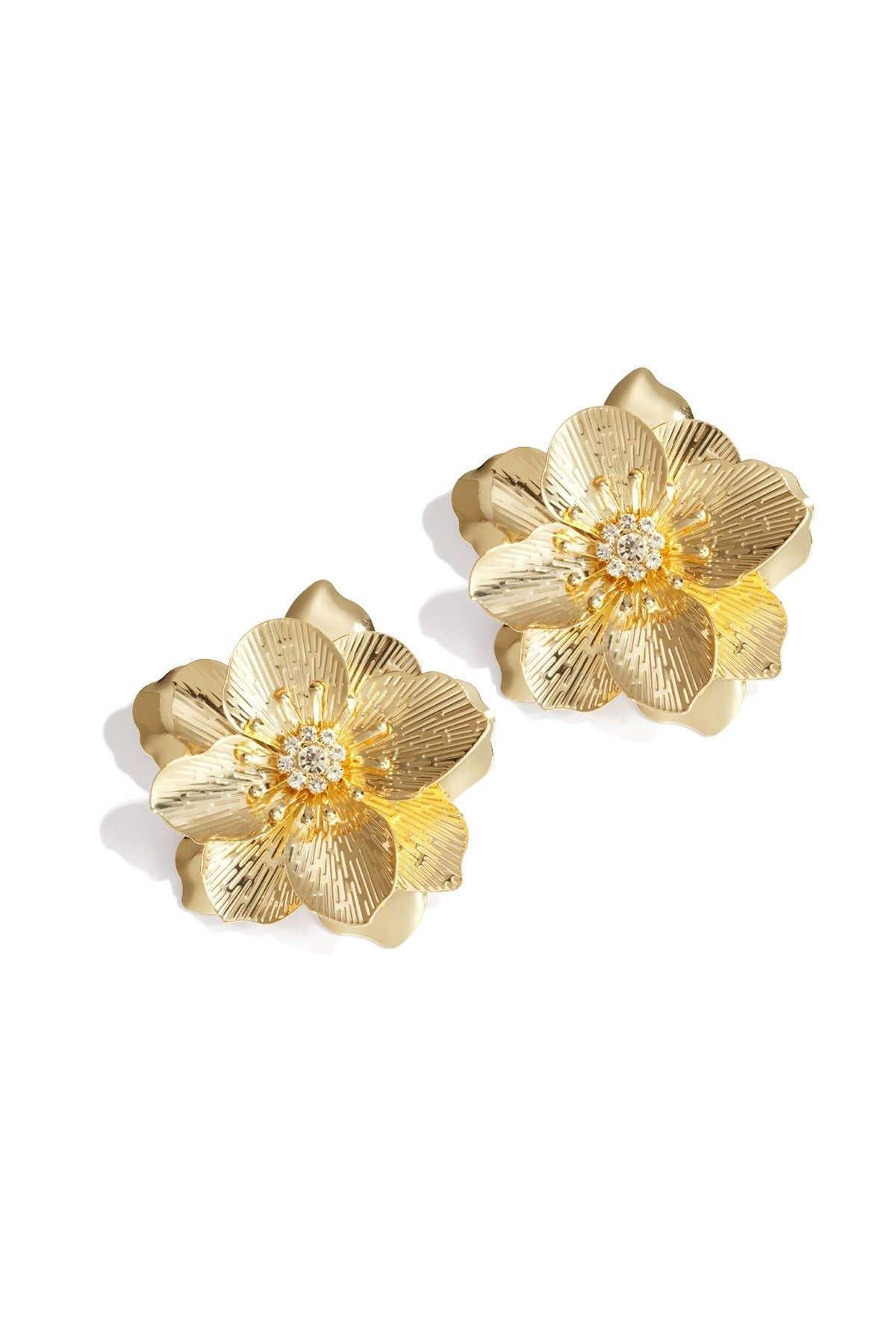 Boucles d'oreilles en forme de fleurs - Apollodrop