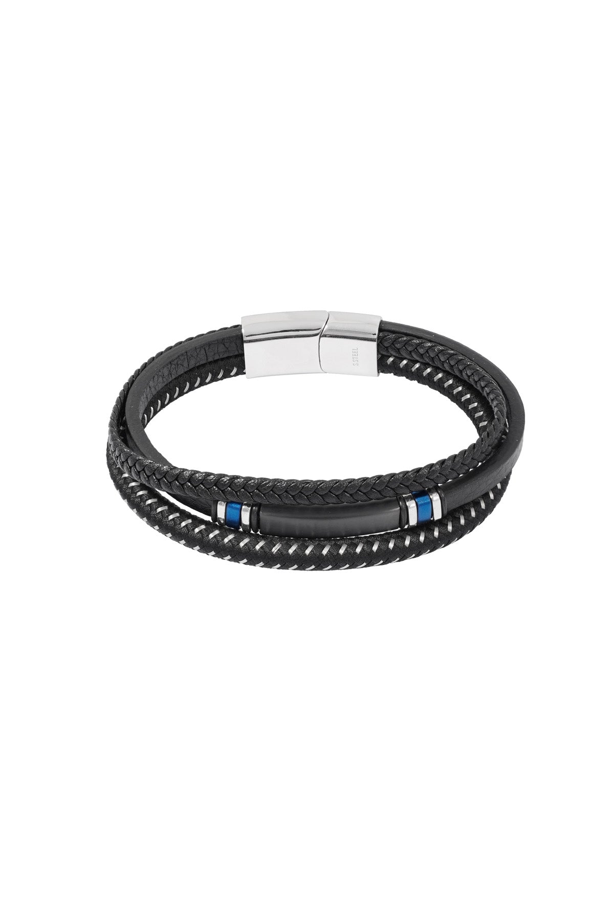 Bracelet homme double tressé casual - Apollodrop