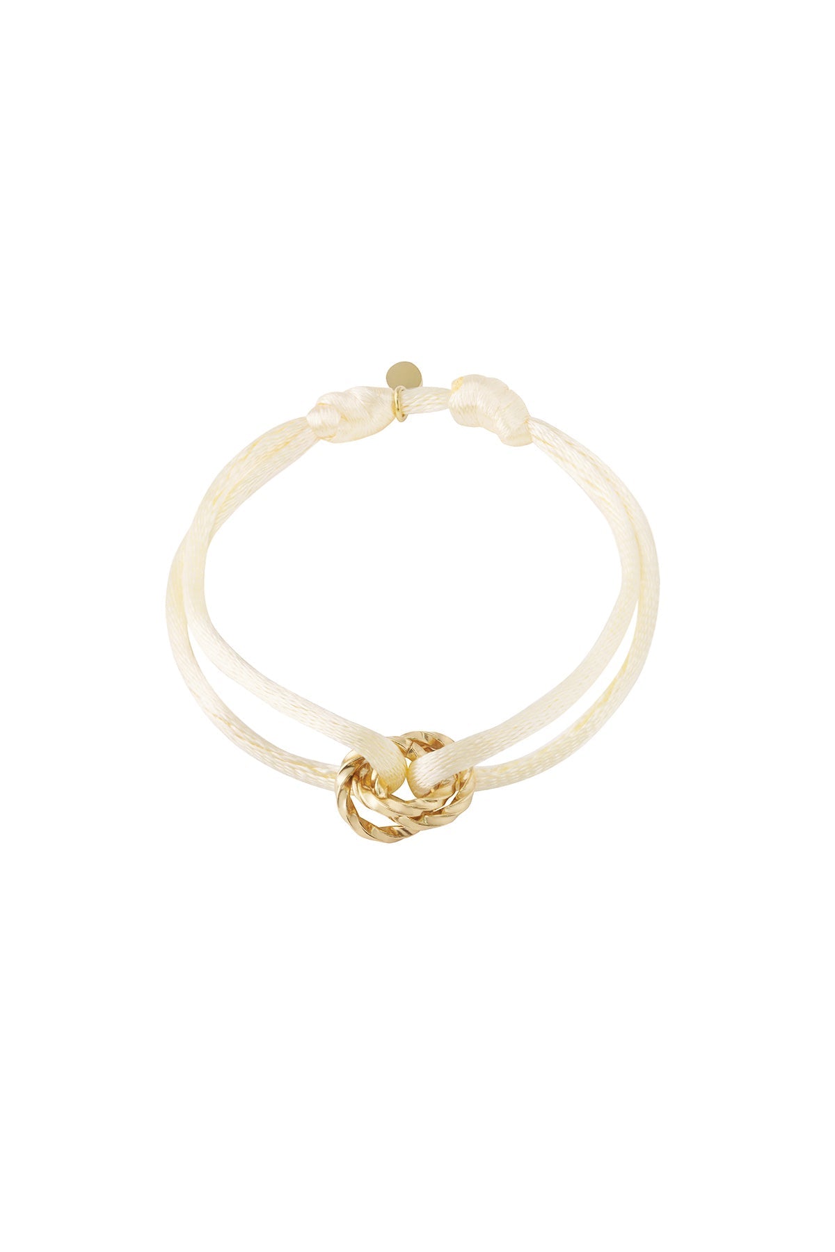 Bracelet Nœud Ensoleillé - Acier Plaqué Or 14K - Apollodrop