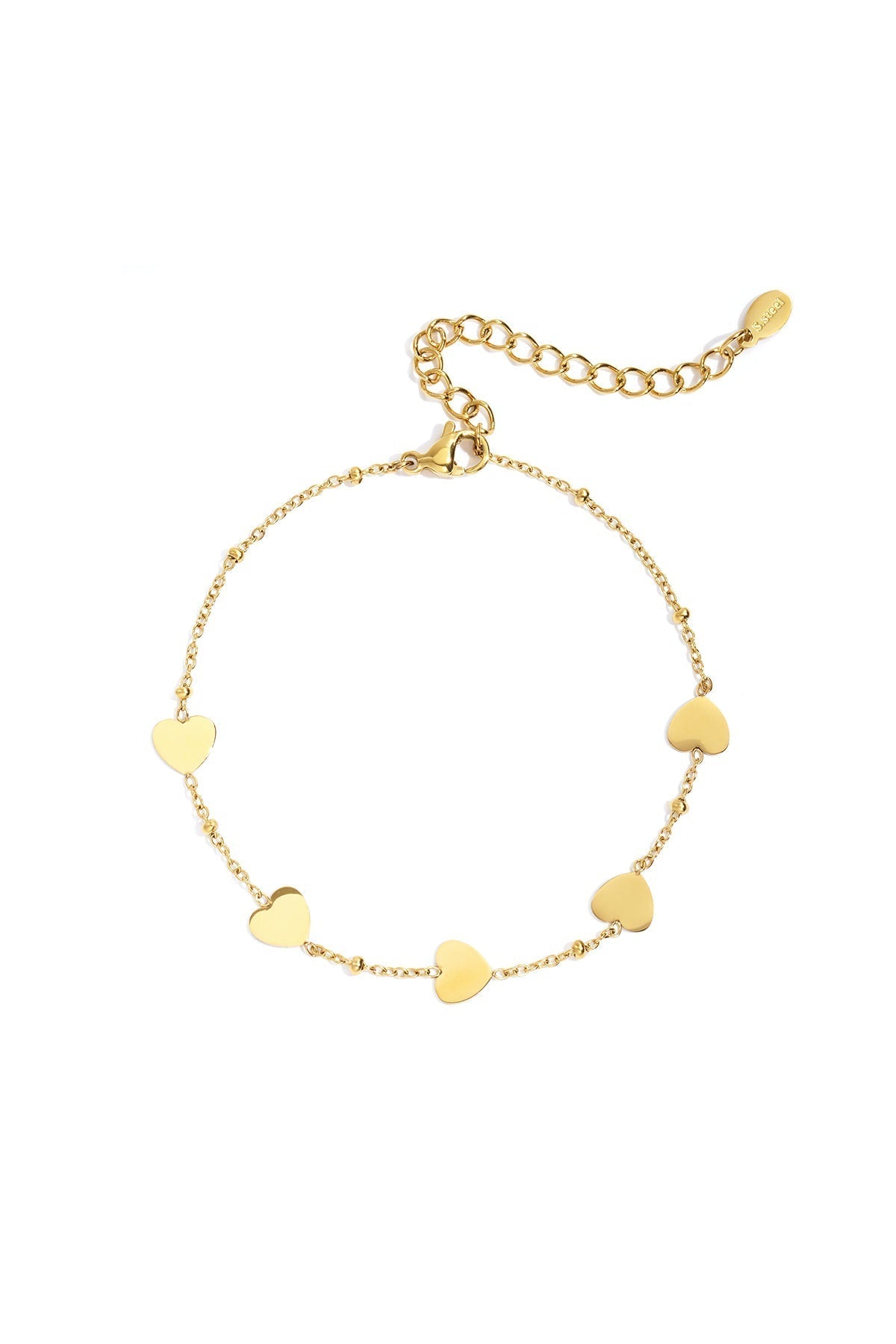 Bracelets à chaîne fine série cœur - Apollodrop