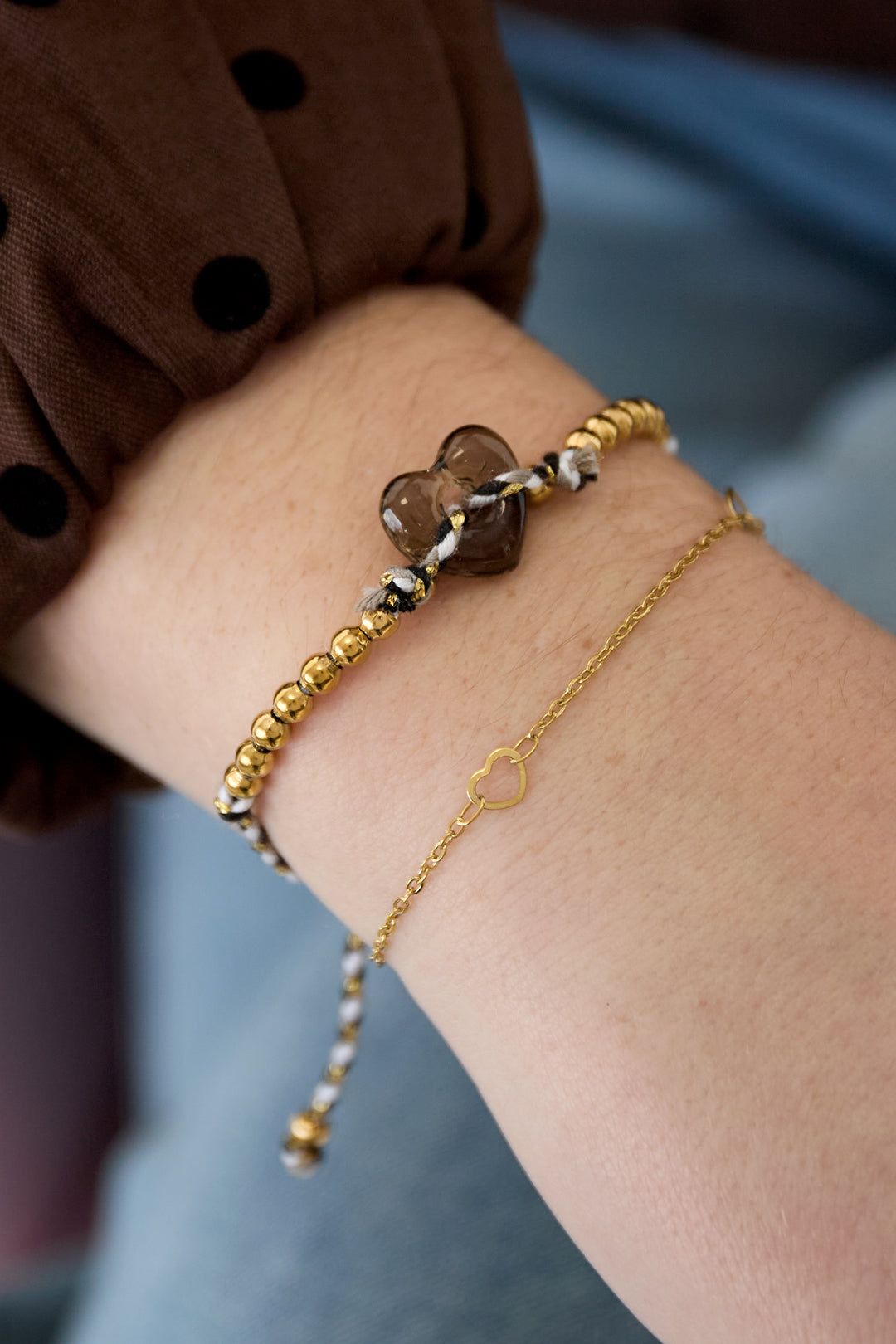 Bracelets chaîne cœur - Apollodrop