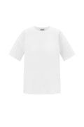 Coton Tricoté T-shirt Femme Casual Couleur Unie