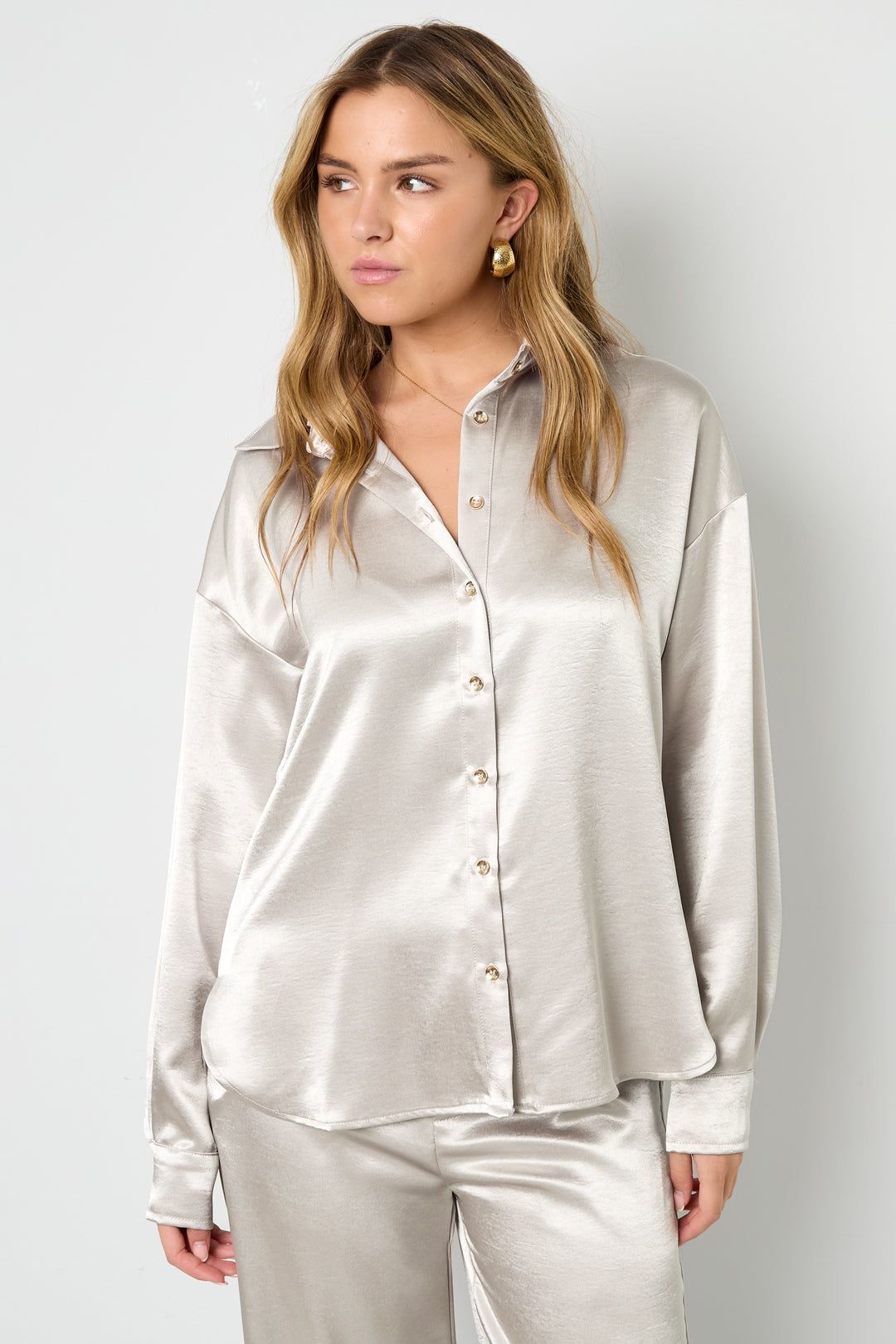 Chemisier aspect soie - Apollodrop