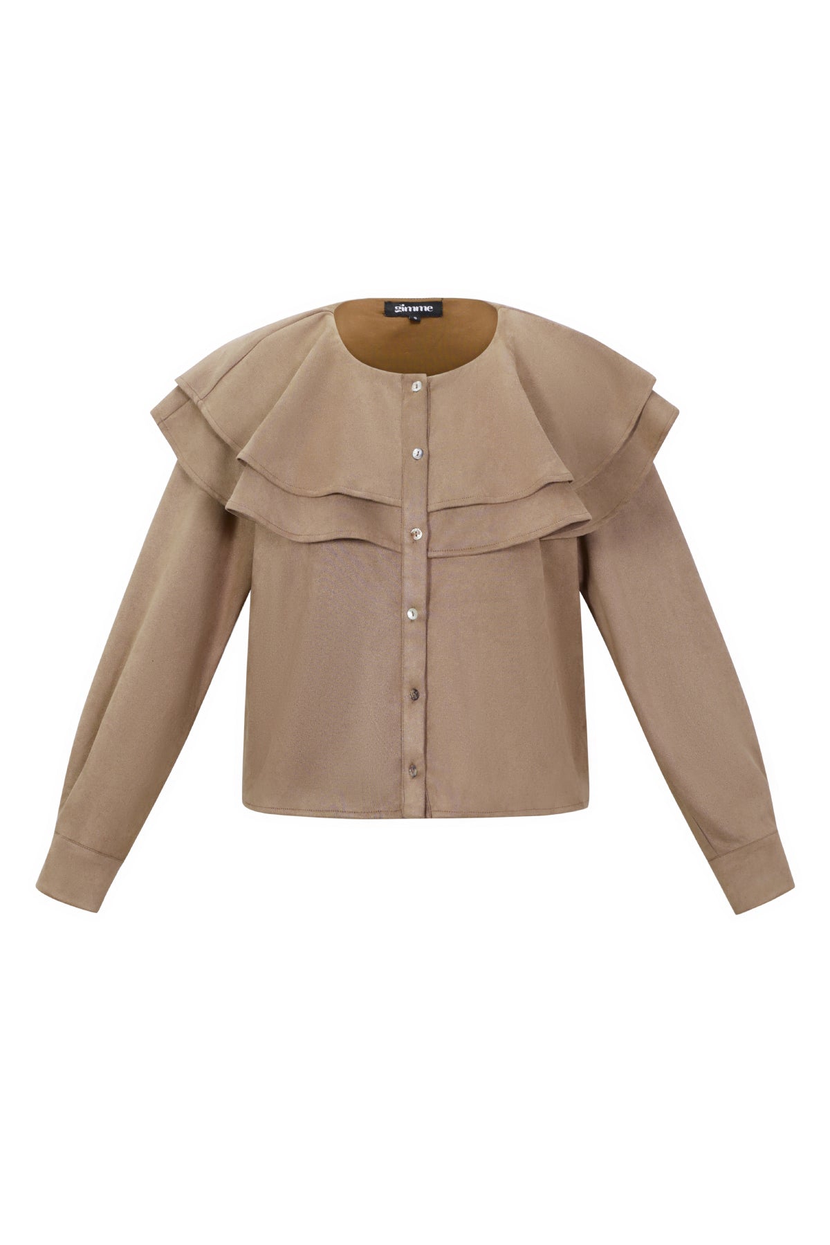 Chemisier superposé en daim - Apollodrop