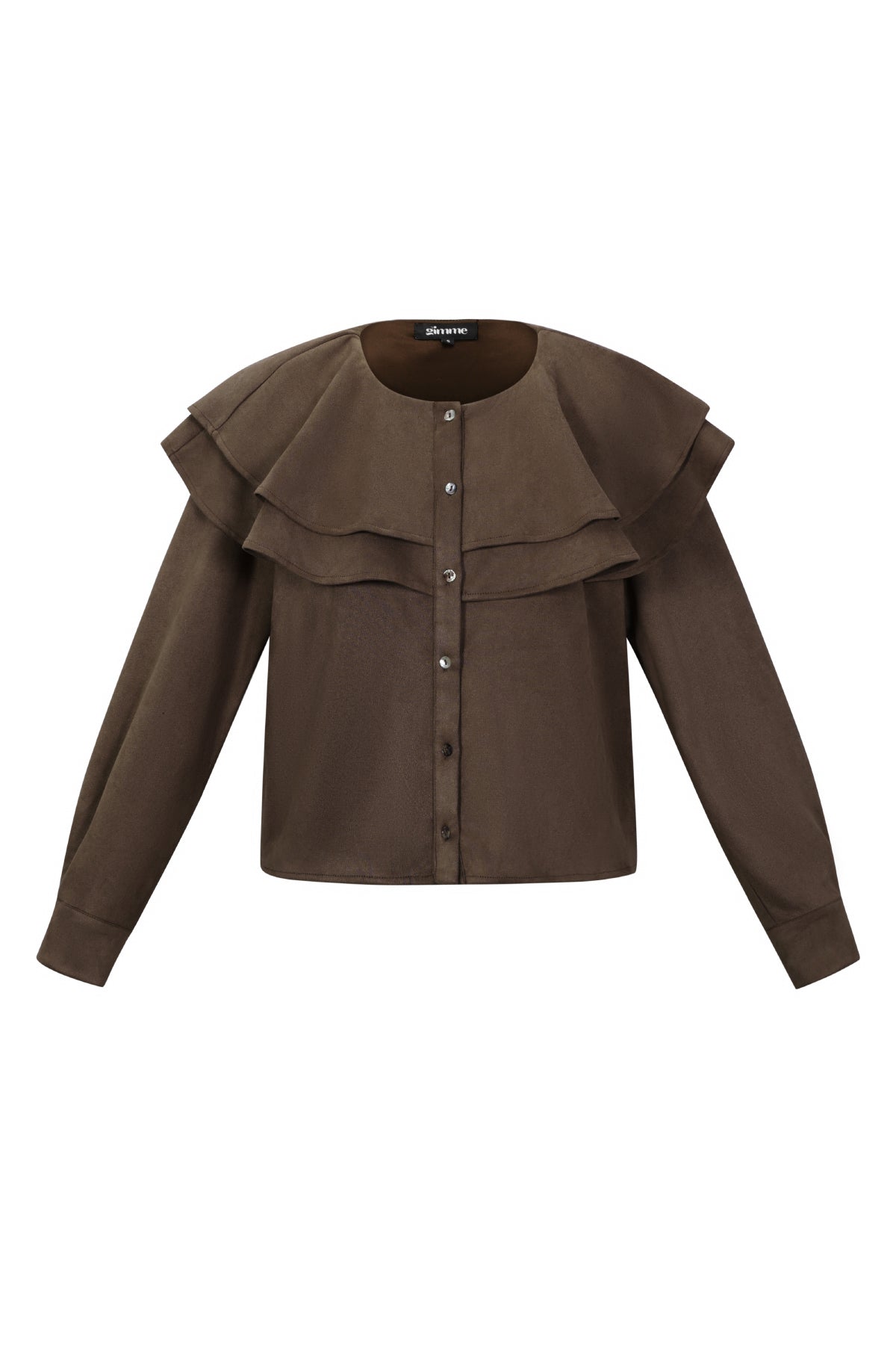 Chemisier superposé en daim - Apollodrop