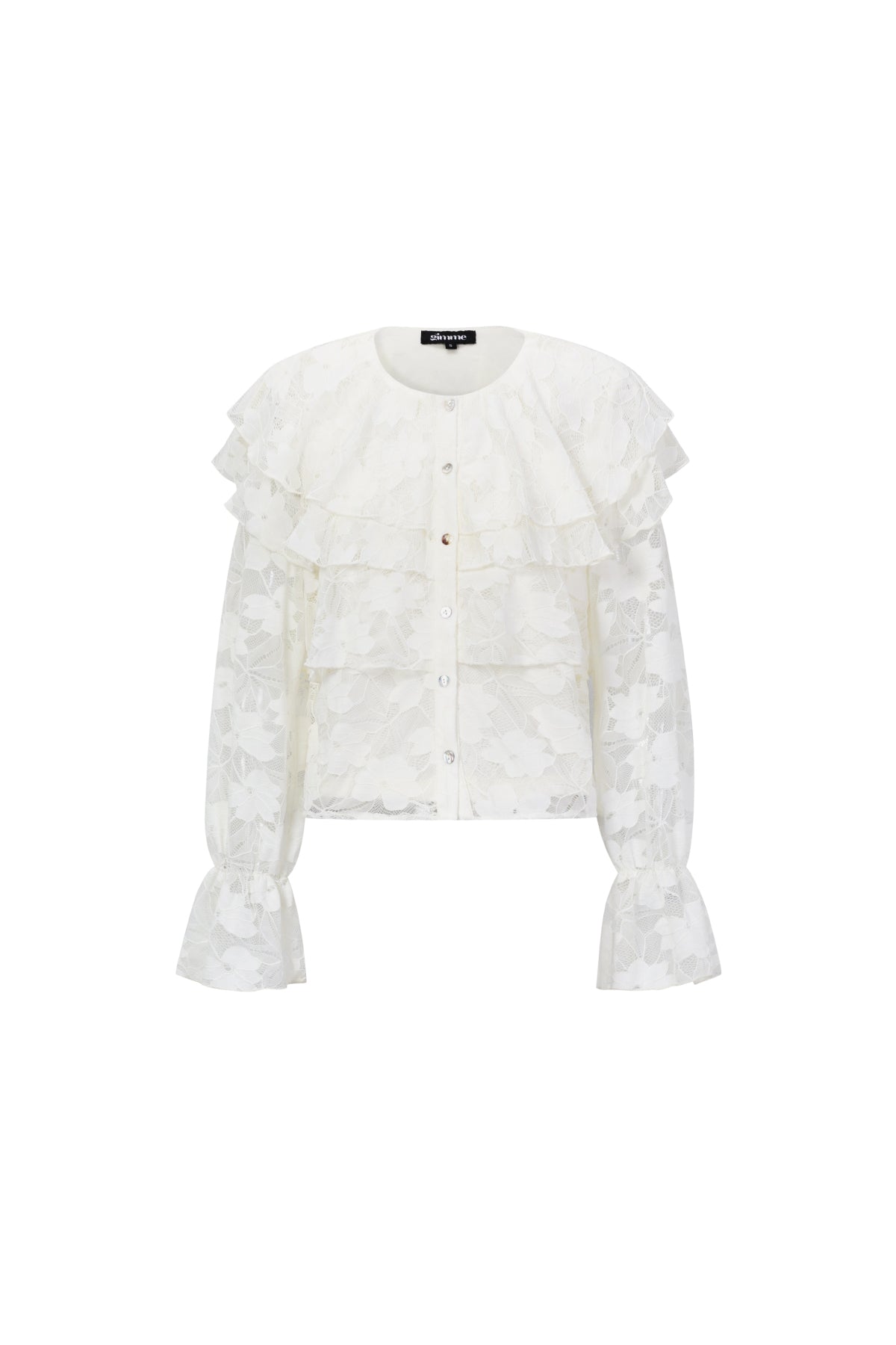 Chemisier superposé en dentelle - Apollodrop