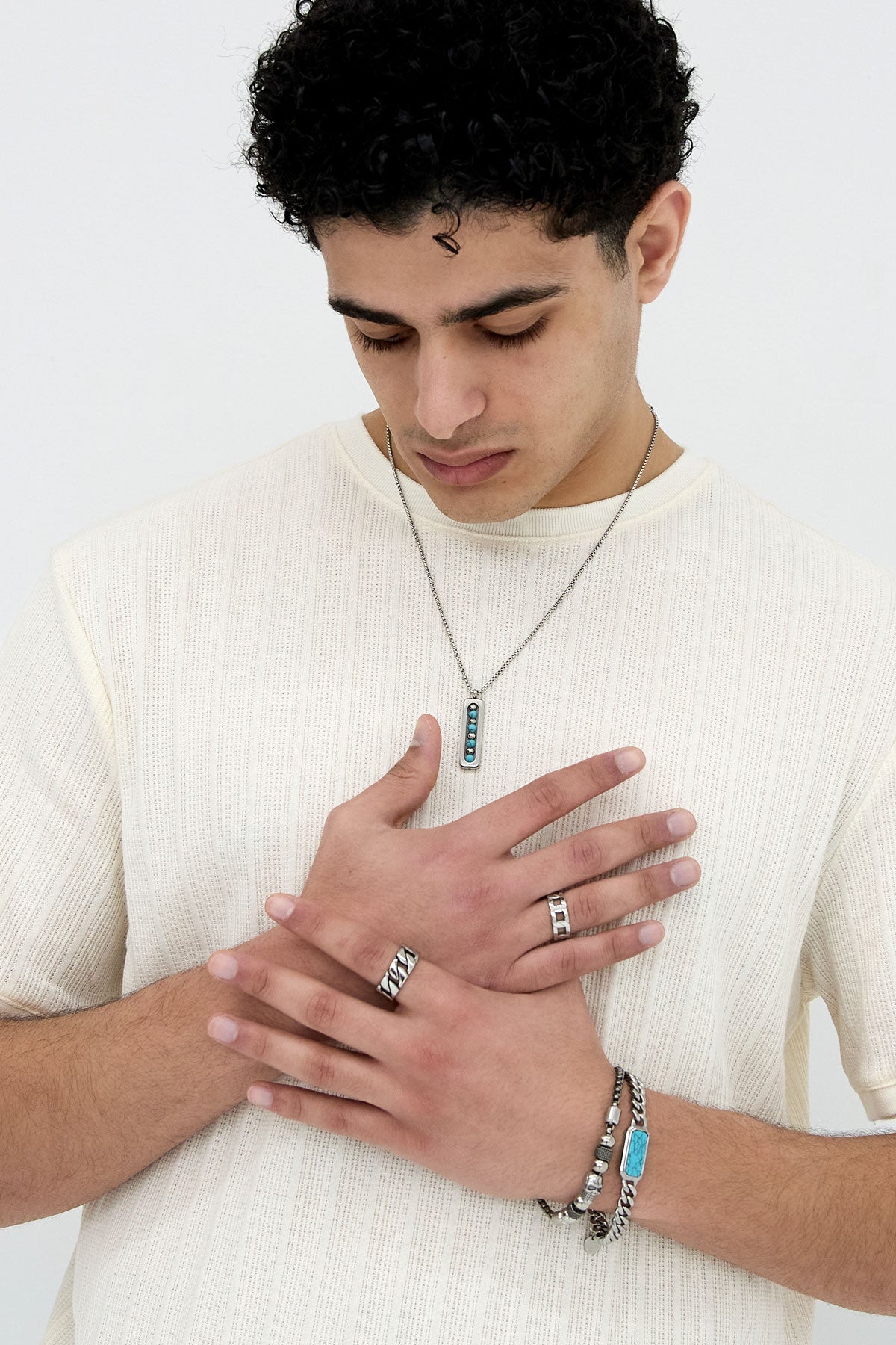 Collier homme avec breloque - Apollodrop