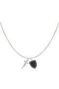 collier homme avec pendentif chevalier - Apollodrop
