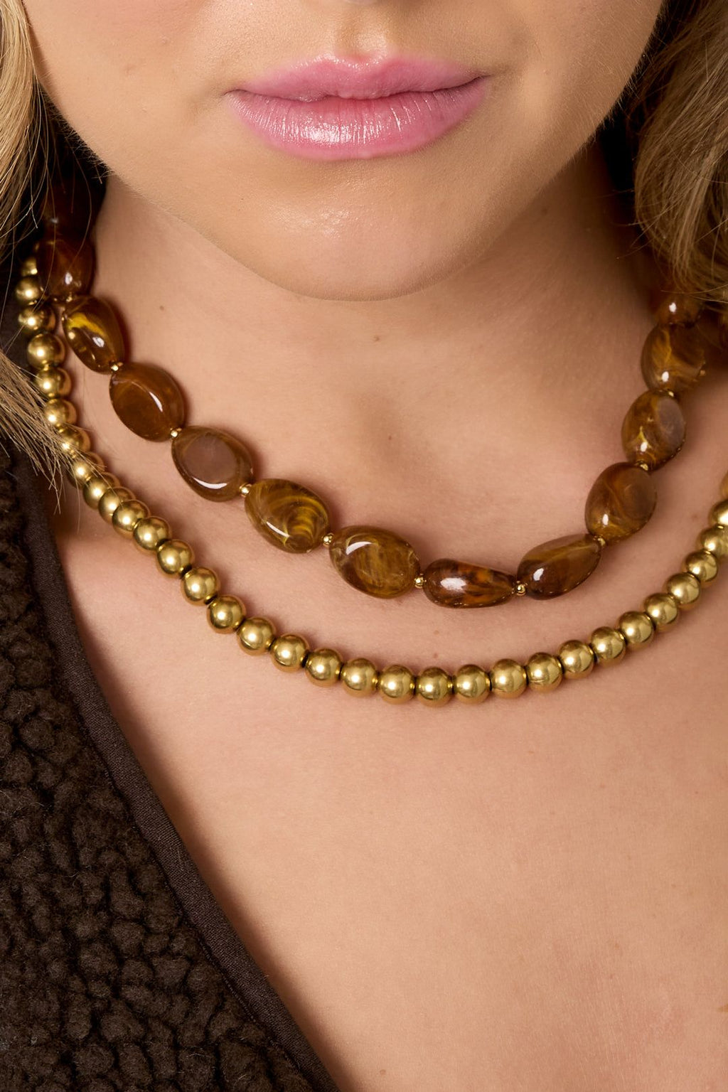 Colliers de perles en acrylique - Apollodrop