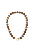 Colliers de perles en acrylique imprimé léopard style rétro - Apollodrop