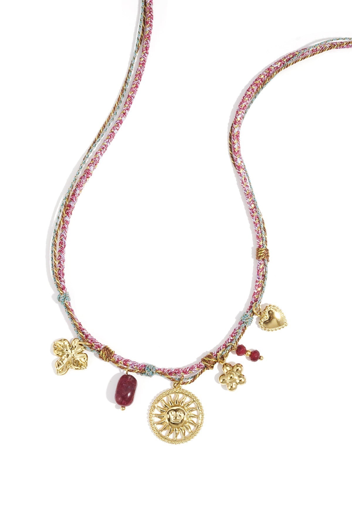 Colliers pendentifs avec motifs de fleurs - Apollodrop