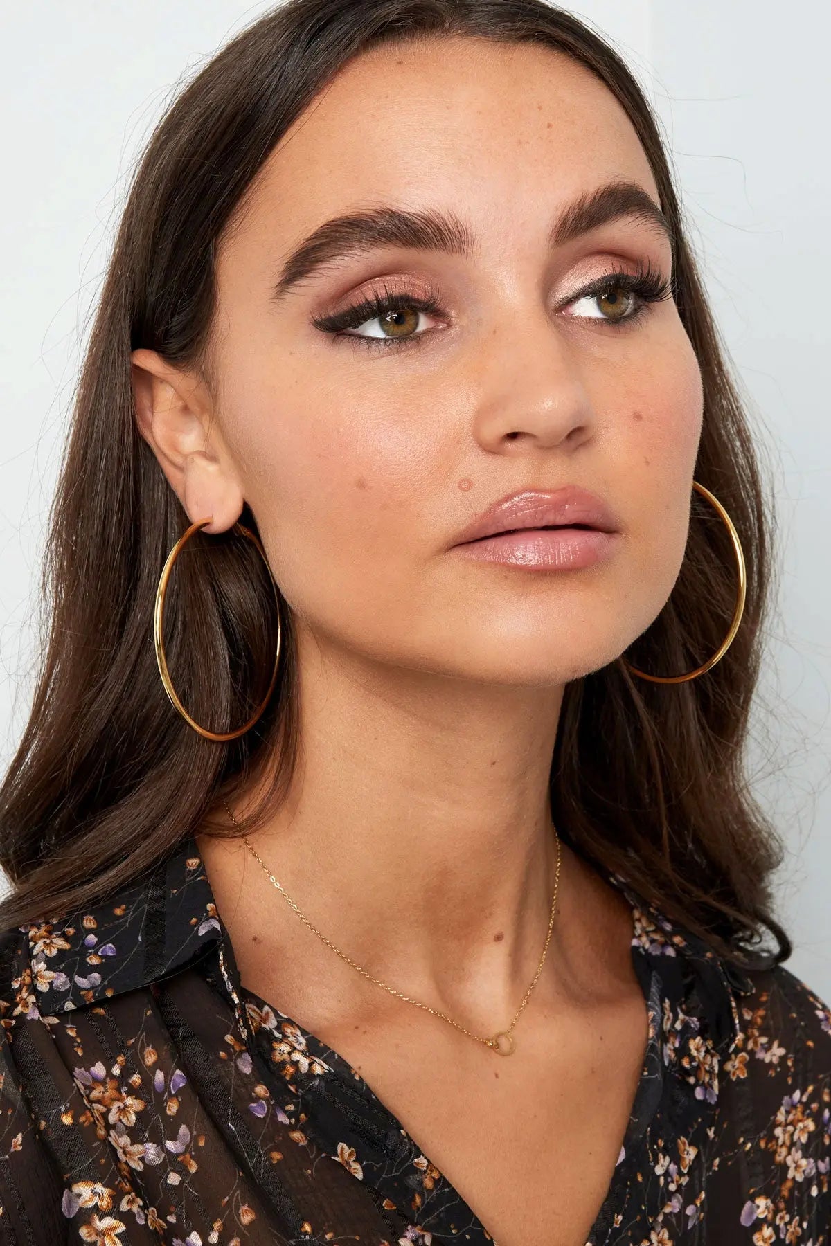 Créoles Basiques Yehwang - Acier Inoxydable Plaqué Or 14K - Apollodrop