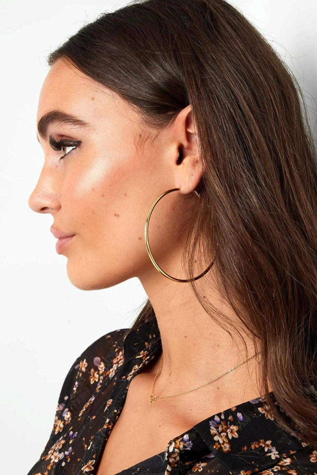 Créoles Basiques Yehwang - Acier Inoxydable Plaqué Or 14K - Apollodrop