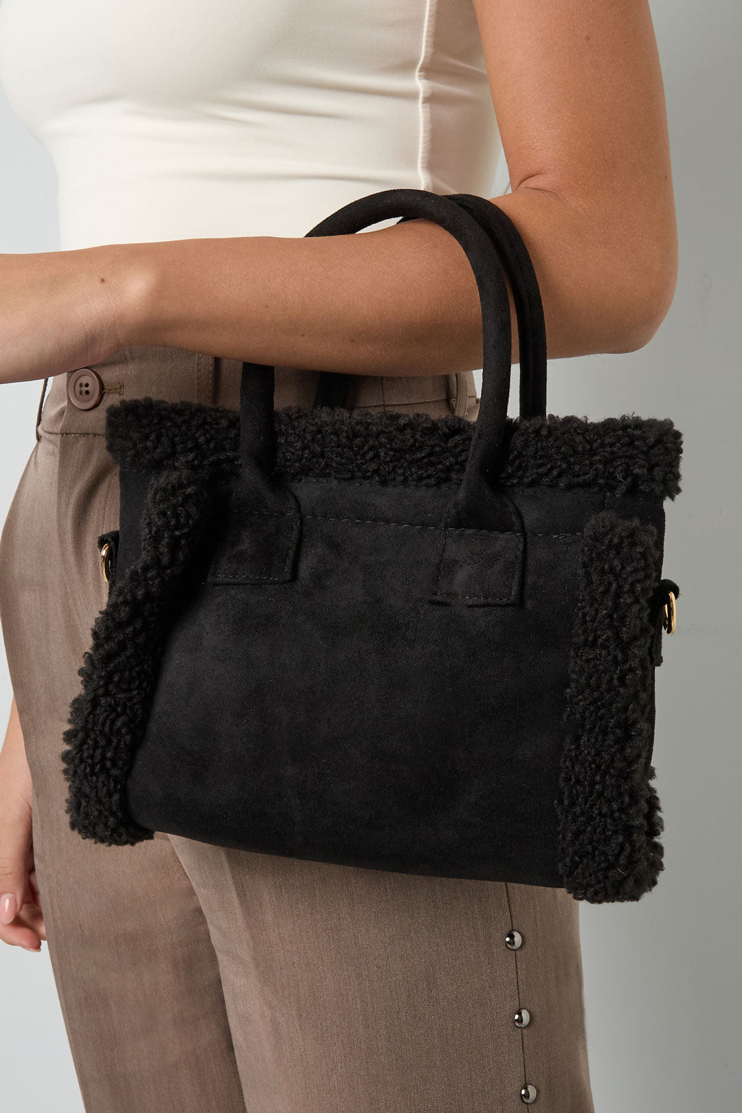 Sacs à bandoulière patchwork décontractés en coton, accessoires quotidiens