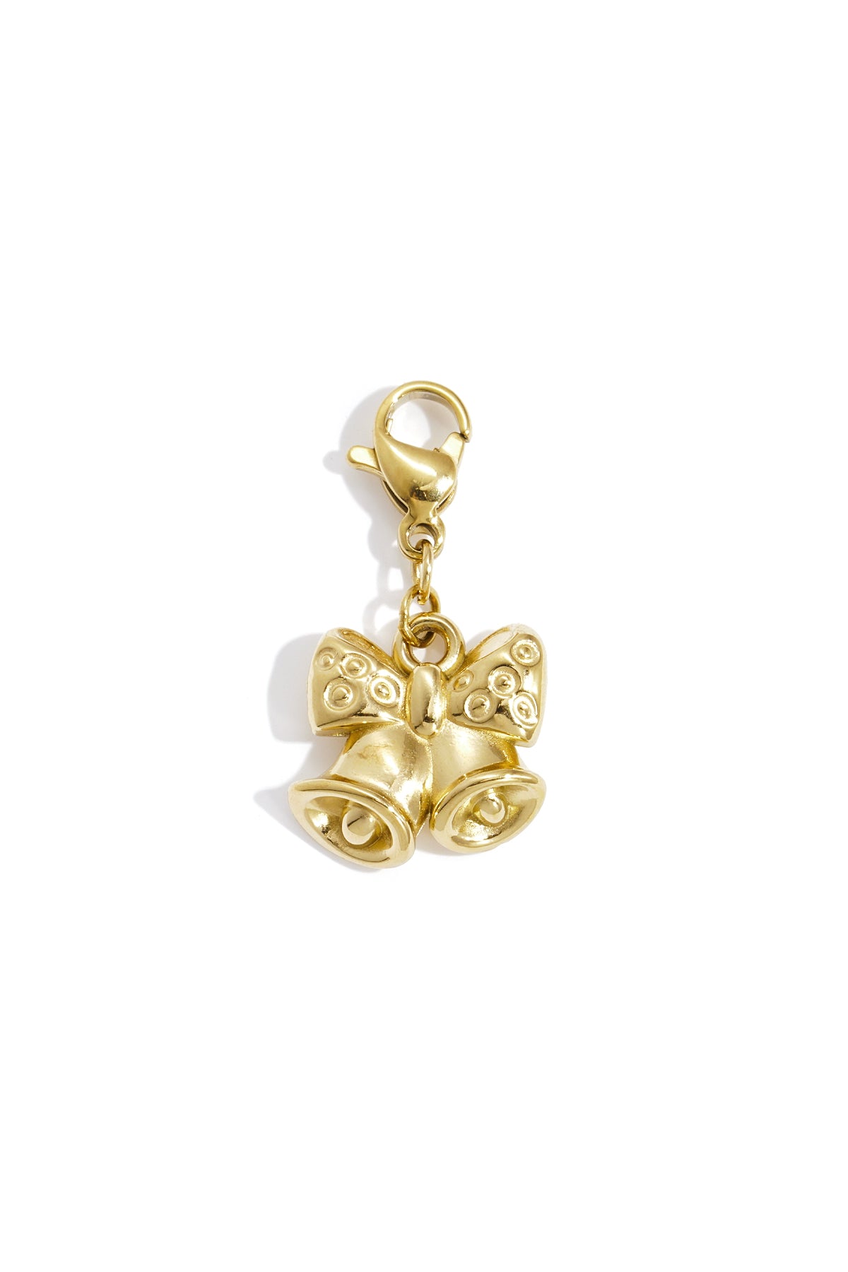 Bijoux en acier inoxydable, breloques, nœud papillon, décontracté, Noël, série simple, bijoux pour femmes