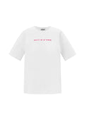 Coton T-shirt Femme Casual Lettres