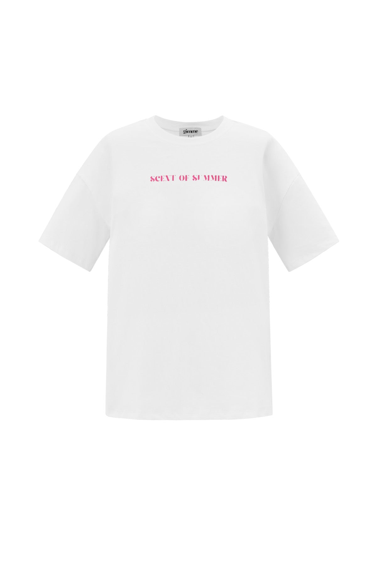Coton T-shirt Femme Casual Lettres