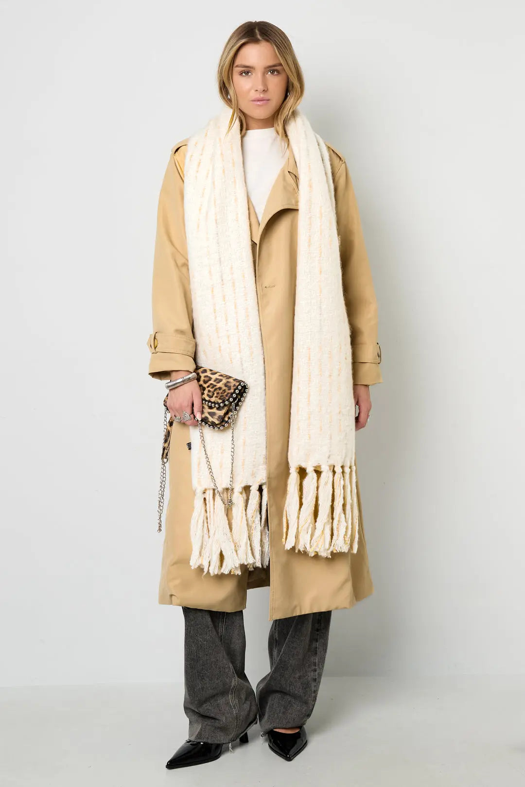 Écharpes d&#39;hiver Bande Décontracté Polyester Accessoires quotidiens