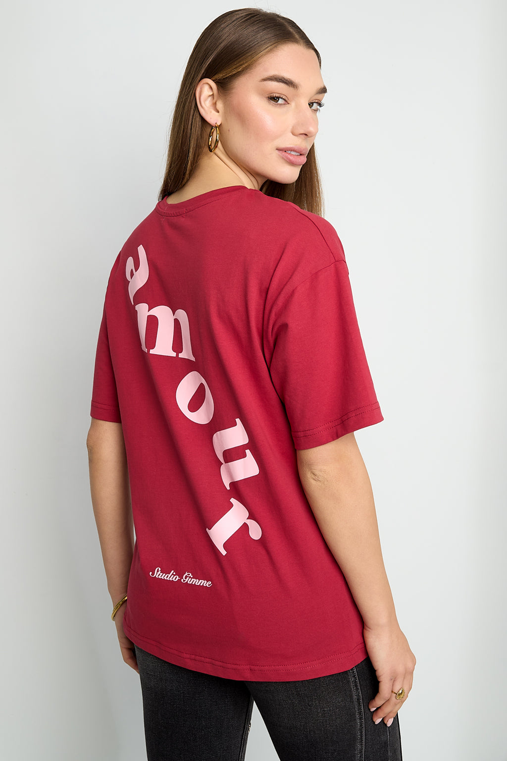 T-shirt Amour Letters