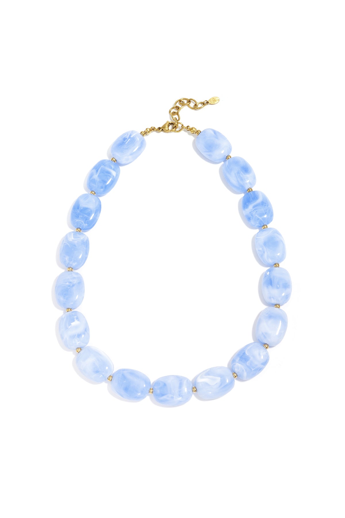 Collier de perles squovales
