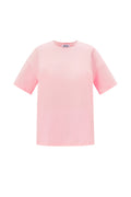 Coton Tricoté T-shirt Femme Casual Couleur Unie