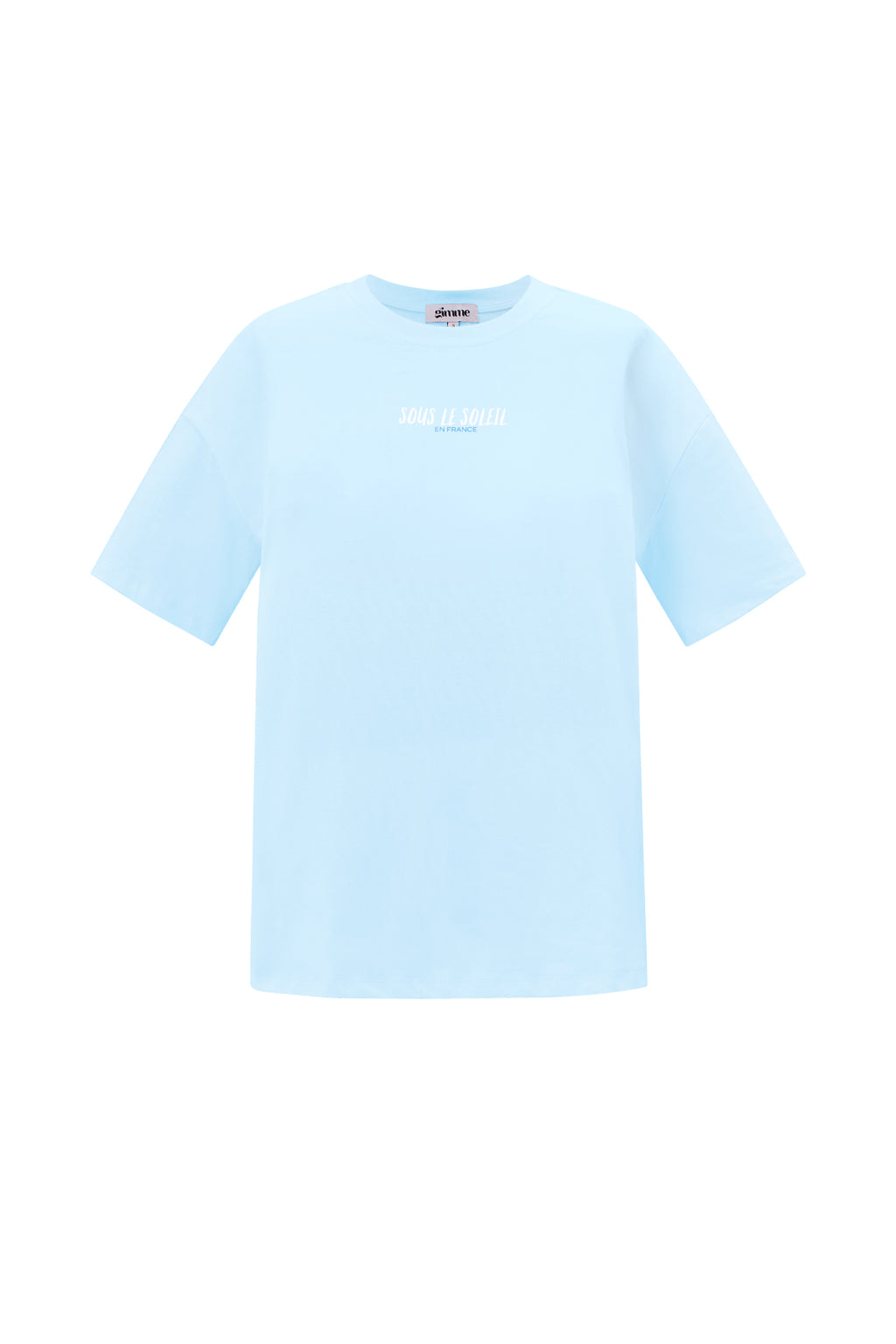 Coton Tricoté T-shirt Femme Casual Lettres