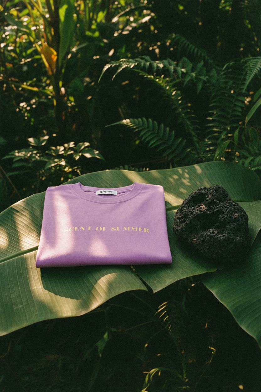 T-shirt Gimme casual imprimé — still life pierre volcanique