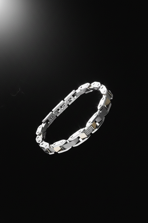 Bracelet VELKA bande sommitale — lévitation diagonal